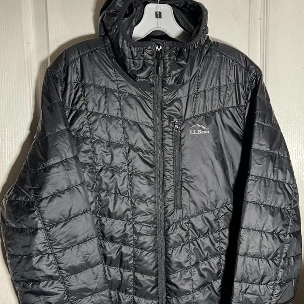 Women's PrimaLoft Packaway Hooded Jacket L.L. Bean size Large